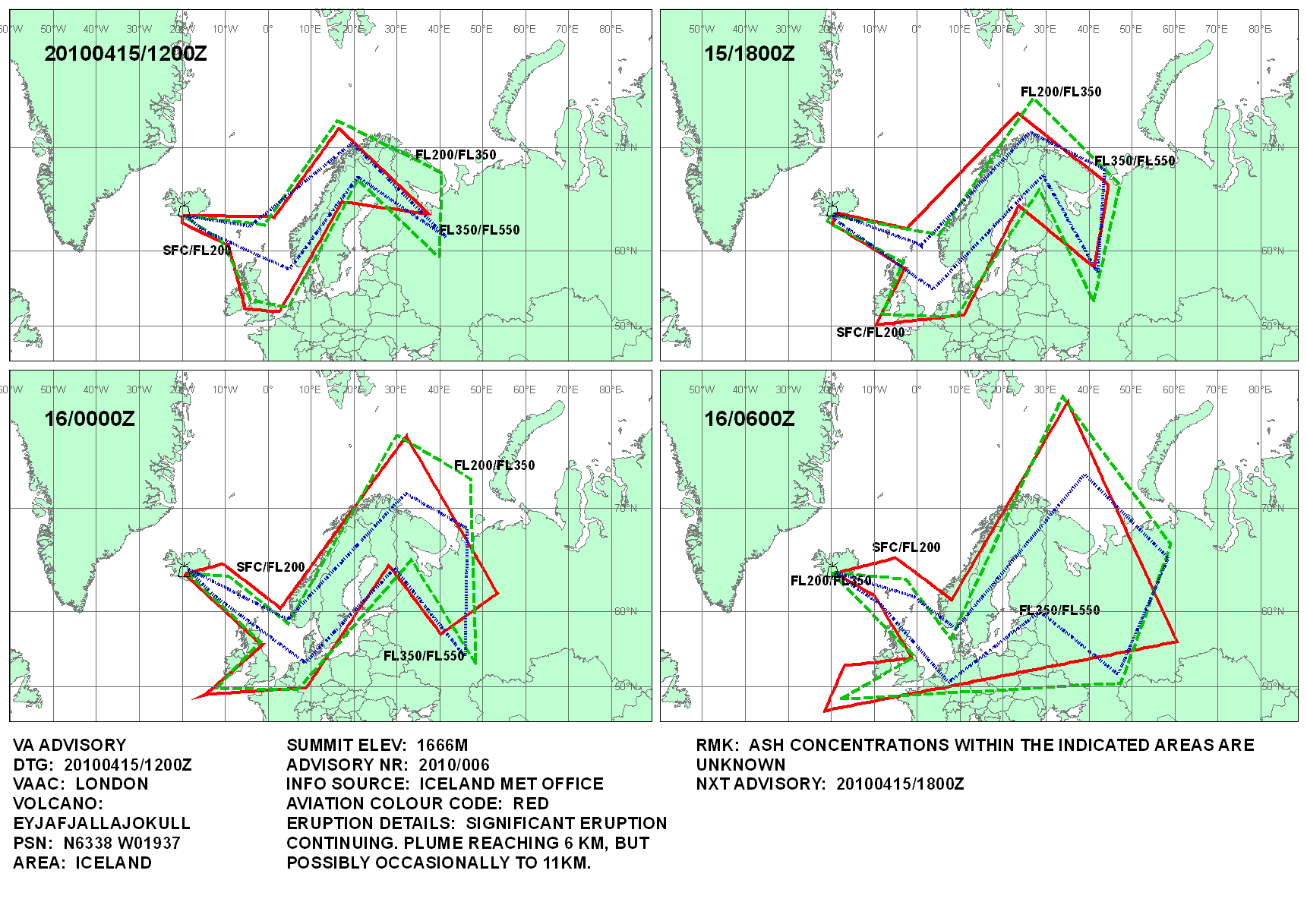 European air traffic disruption volcano