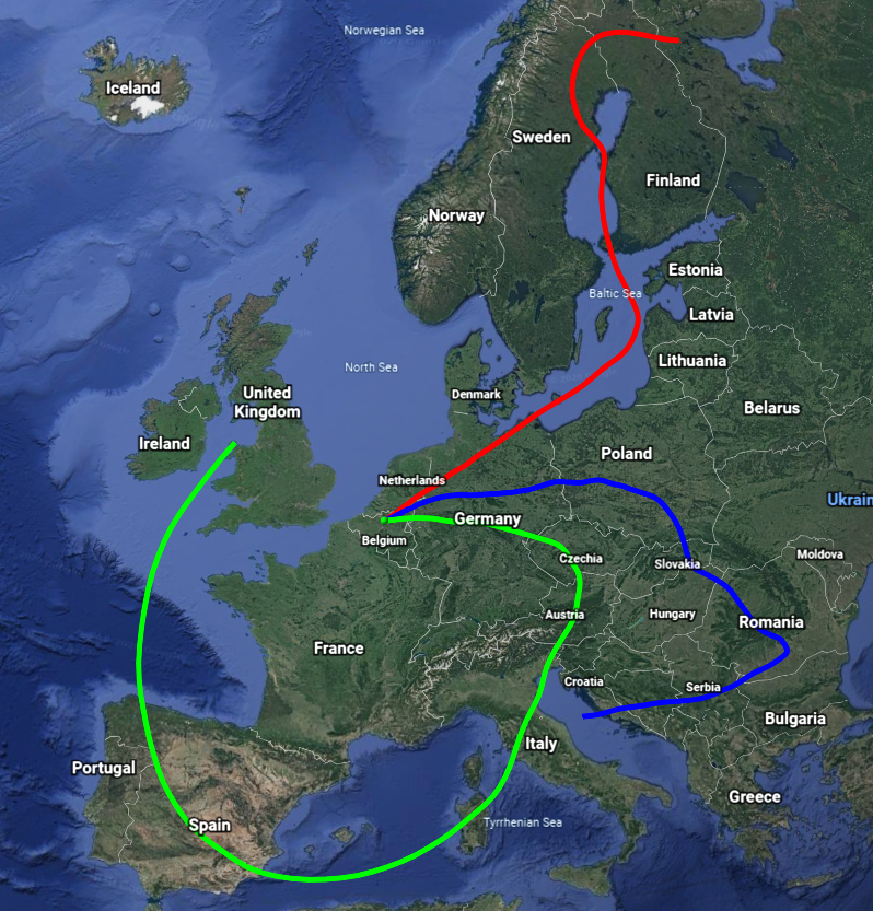 Google Earth HYSPLIT Trajectory Model