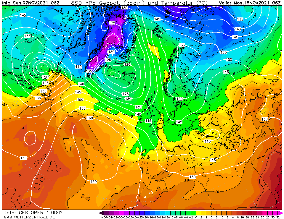 Weerwoord GFS (06z) ziet er vrij interessant uit op de lange termijn.