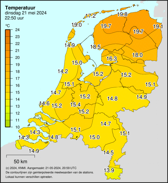 temp nl
