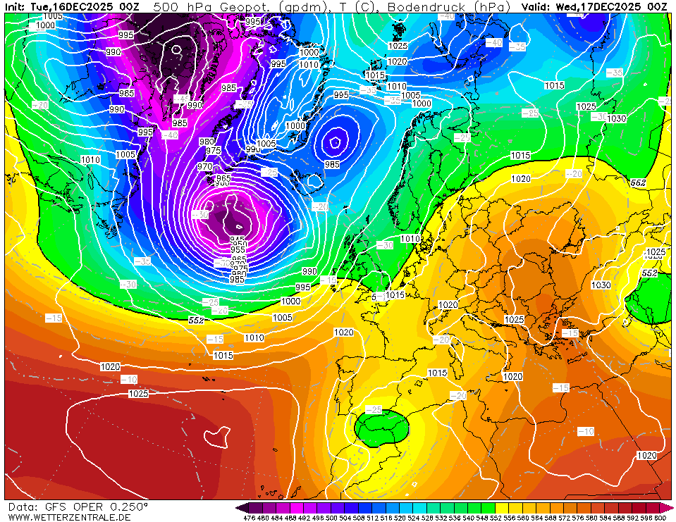 Depressie nabij Ijsland komende dagen