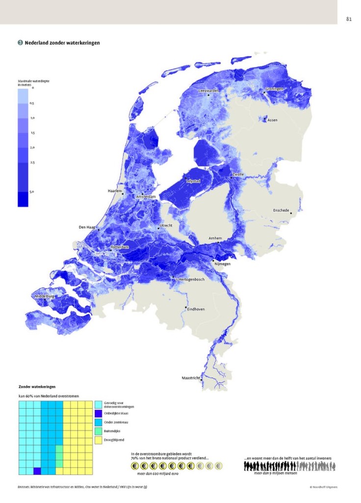 Weerwoord | Hoogwater: Hoe zou Nederland eruit zien zonder dijken en